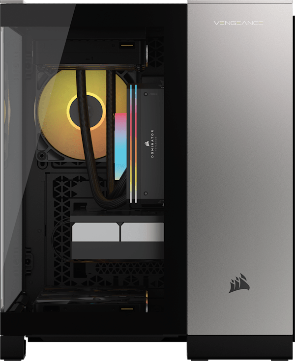 VENGEANCE a5100 Gaming PC: AMD Ryzen 7 7800X3D, GeForce RTX 5080, 32GB DDR5, 2TB M.2 SSD, Win11 Home (Refurbished)