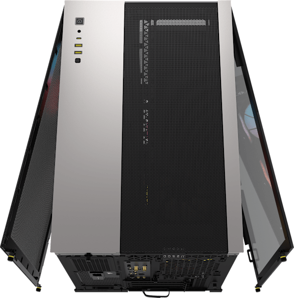 VENGEANCE a5100 Gaming PC: AMD Ryzen 7 9800X3D, GeForce RTX 5090, 64GB DDR5, 4TB M.2 SSD, Win11 Pro (Refurbished)