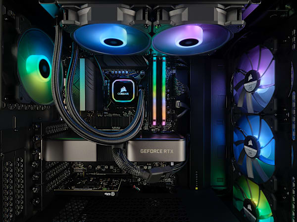 VENGEANCE i7300 Gaming PC, i9-12900K, RTX 3080 Ti, 2TB M.2, 32GB DDR5-4800 (Certified Refurbished)