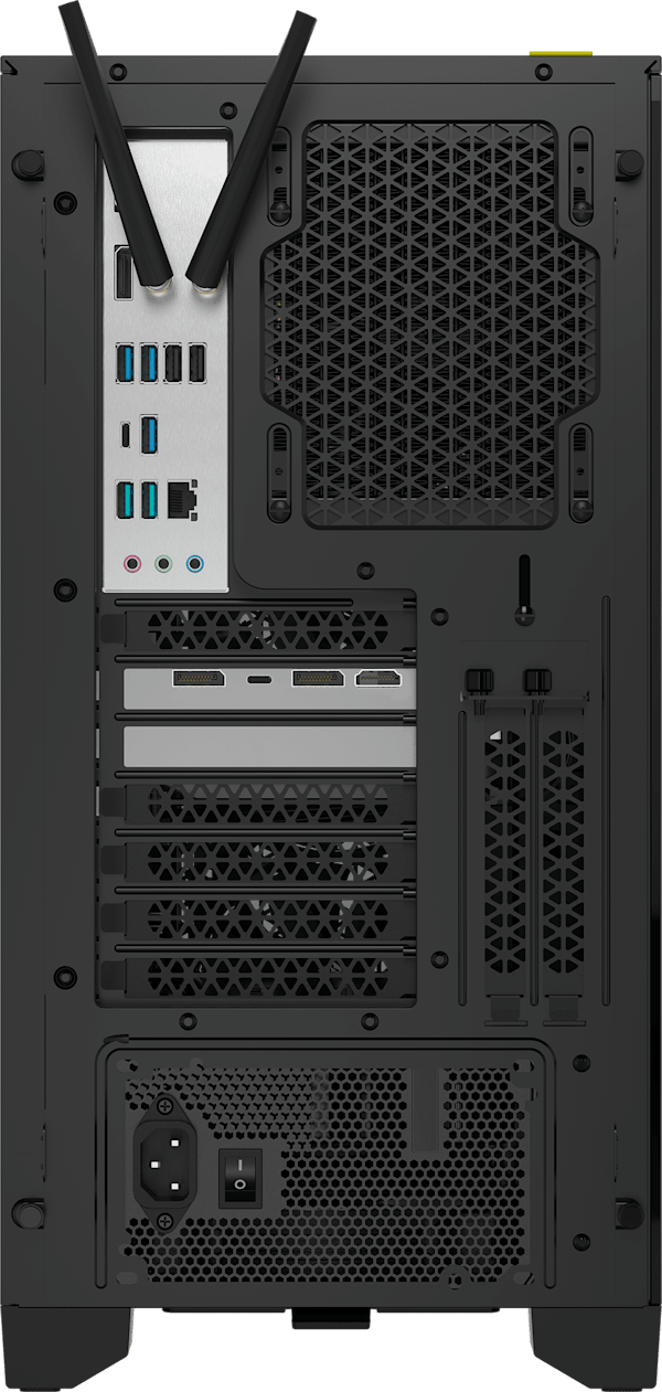 VENGEANCE i7400 Gaming PC: Intel Core i5-13600KF, GeForce RTX 4060 Ti, 32GB DDR5, 1TB NVMe SSD, Win11 Home (Certified Refurbished)