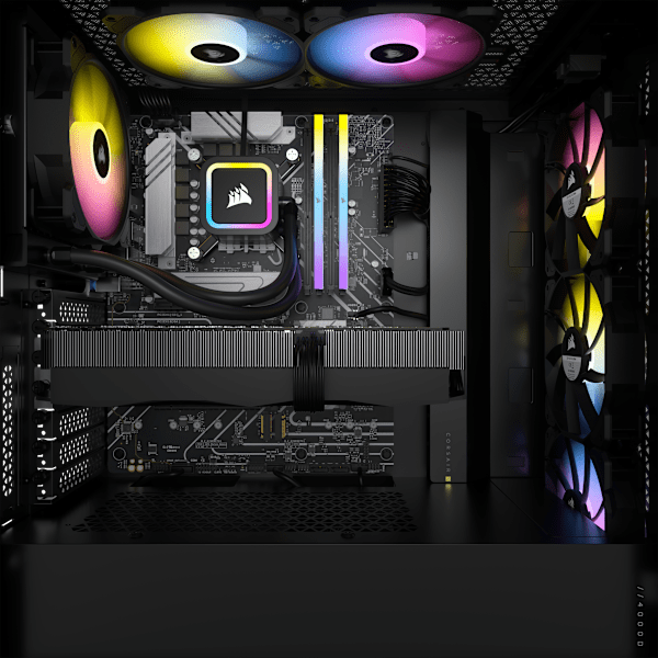 VENGEANCE i7400 Gaming PC: Intel Core i5-13600KF, GeForce RTX 4070 Ti Super, 32GB DDR5, 1TB NVMe SSD, Win11 Home (Certified Refurbished)