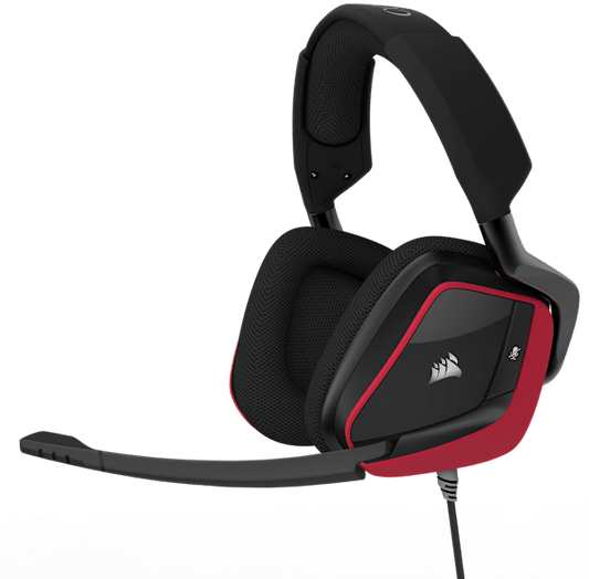 VOID PRO Surround Premium Gaming Headset with Dolby® Headphone 7.1 — Red