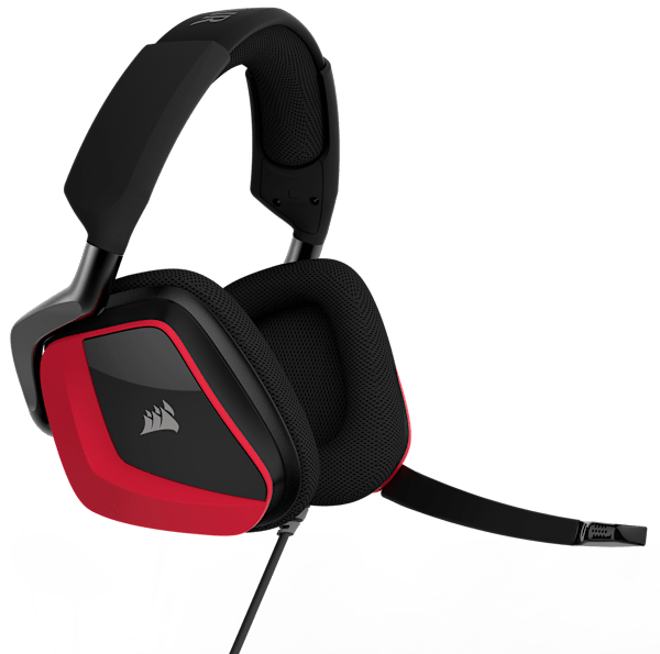 VOID PRO Surround Premium Gaming Headset with Dolby® Headphone 7.1 — Red