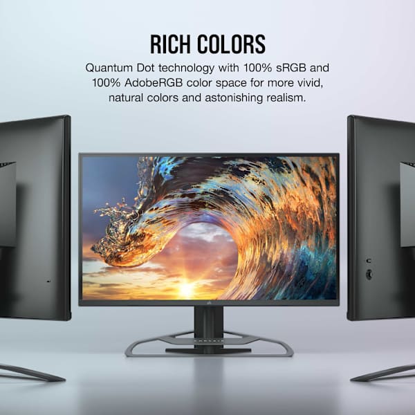 CORSAIR XENEON 32QHD165 32-Inch IPS QHD (2560 x1440), 165Hz Refresh Rate, HDR400 Gaming Monitor (Refurbished)
