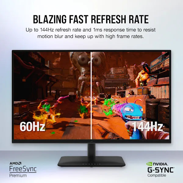 CORSAIR XENEON 32UHD144-A 32-Inch IPS UHD (3840 x2160), 144Hz Refresh Rate, HDR600 Gaming Monitor (Refurbished)