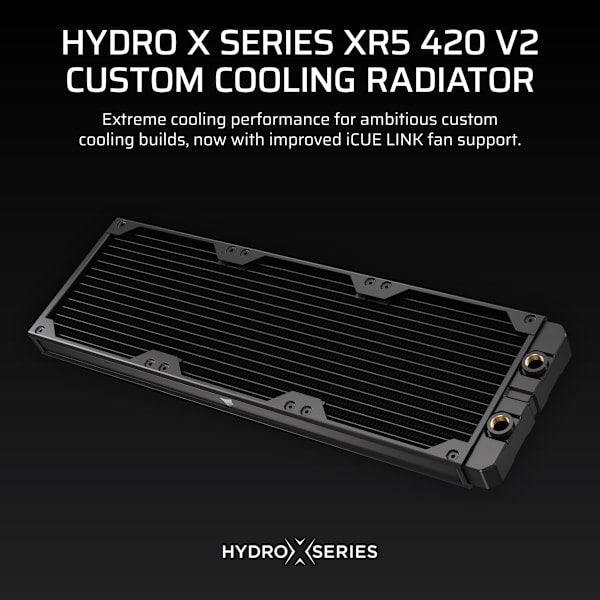Hydro X Series XR5 420 V2 Custom Cooling Radiator