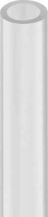 Hydro X Series XT Hardline 14mm Tubing — Satin Transparent