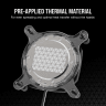 Hydro X Series XC7 RGB PRO CPU Water Block (1700/1200/AM5/AM4) — Black