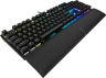 K60 RGB PRO SE Mechanical Gaming Keyboard — 100% CHERRY MV Mechanical Keyswitches — Black
