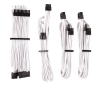 Premium Individually Sleeved PSU Cables Starter Kit Type 4 Gen 4 – White