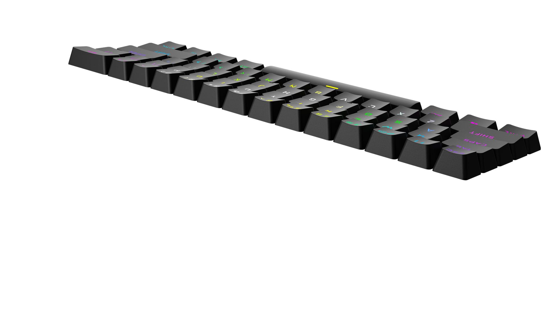 K70 Keycaps - Black