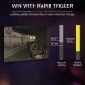 K70 PRO TKL High-Performance Hall Effect Programmable Gaming Keyboard with Rapid Trigger