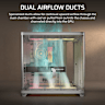 AIR 5400 RS-R ARGB Triple Chamber Mid-Tower PC Case - White