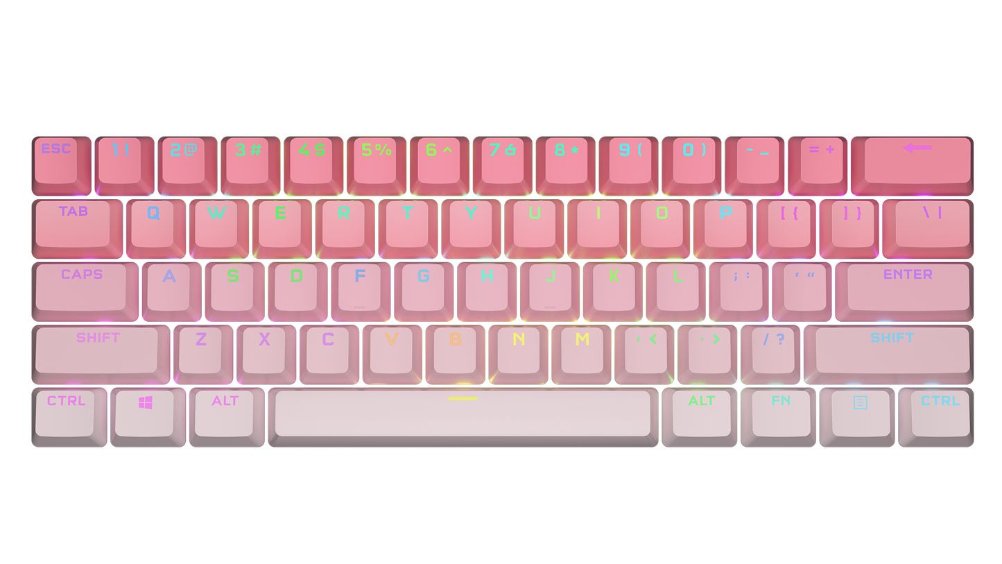 K70 Keycaps - Pink Elixir