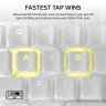 K70 PRO TKL High-Performance Hall Effect Programmable Gaming Keyboard with Rapid Trigger - White