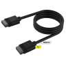 iCUE LINK Cable, 1x 600mm with Straight connectors, Black