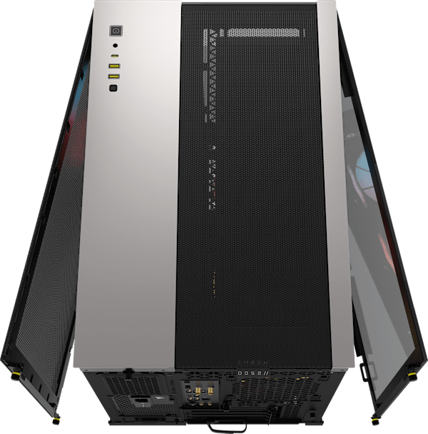 VENGEANCE a5100 Gaming PC: AMD Ryzen 7 9800X3D, GeForce RTX 5070 Ti, 32GB DDR5, 2TB M.2 SSD, Win11 Home