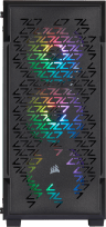 iCUE 220T RGB Airflow Tempered Glass Mid-Tower Smart Case — Black