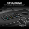 K60 PRO TKL RGB Tenkeyless Optical-Mechanical Gaming Keyboard — CORSAIR OPX Switch — (NA)
