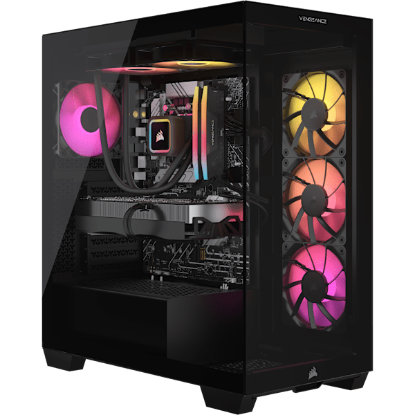 VENGEANCE a7400 Gaming PC (7800X3D-5070Ti-16GB D5-1TB M.2), Certified Refurbished