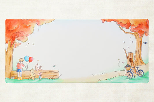 Drop + Bees.Keys Hundred Acres Desk Mat - Balloon