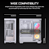 3500X RS-R ARGB Mid-Tower PC Case - White