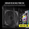 RS140 MAX 140mm PWM Thick Single Fan - Single