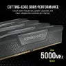VENGEANCE® 64GB (4x16GB) DDR5 DRAM Up To 6400MT/s CL32 Memory Kit — Black