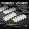 DOMINATOR® PLATINUM RGB 64GB (2x32GB) DDR5 DRAM Up To 5600MT/s CL40 Memory Kit — White
