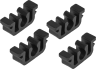 iCUE 4000X/4000D/4000D Airflow Front Bezel Mounting Snaps, Black