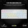 K70 PRO MINI WIRELESS RGB 60% Mechanical Gaming Keyboard, Backlit RGB LED, CHERRY MX Blue, White, White PBT Keycaps