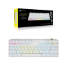 K70 PRO MINI WIRELESS 60% Mechanical CHERRY MX Red Switch Keyboard with RGB Backlighting - White
