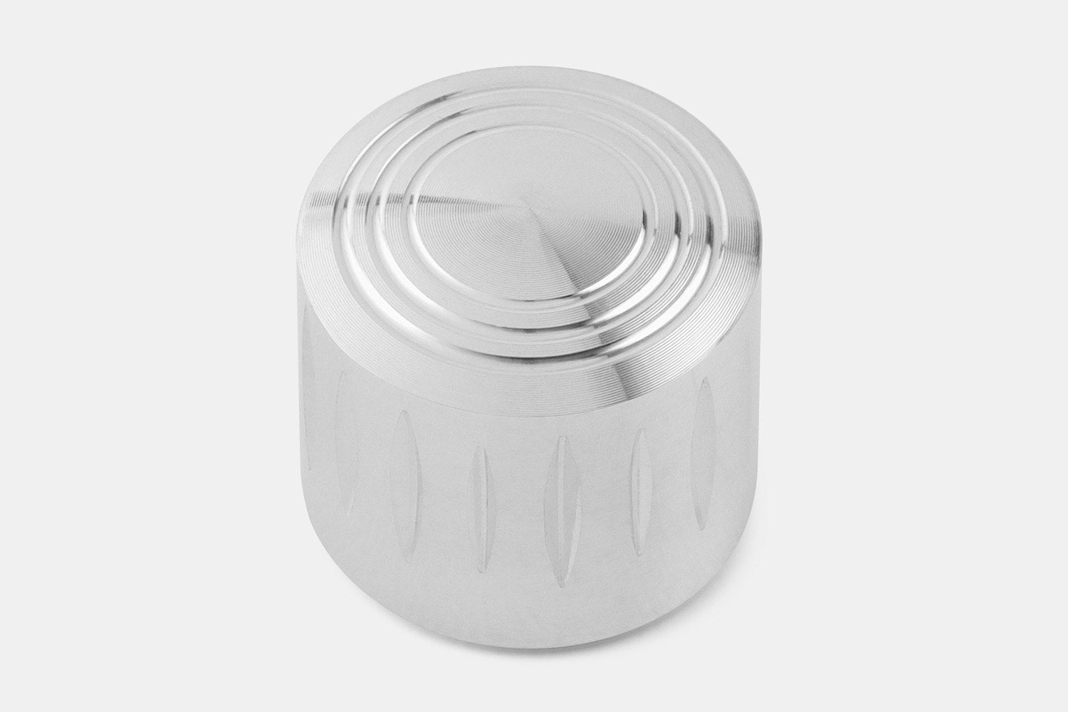 Drop Ripple Rotary Encoder Knob - Silver