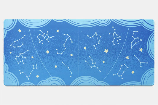 Drop Astrolokeys Desk Mat - Celestial Blue