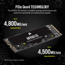 MP600 GS 500GB PCIe 4.0 (Gen 4) x4 NVMe M.2 SSD