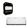 DOMINATOR® PLATINUM RGB 32GB (2x16GB) DDR5 DRAM 4800MT/s CL34 Memory Kit — White