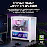 FRAME 4000D LCD RS ARGB Premium Mid-Tower PC Case - White