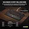 VANGUARD 96 Mechanical Gaming Keyboard, CORSAIR MLX Pulse