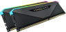 VENGEANCE® RGB RT 64GB (2 x 32GB) DDR4 DRAM 3600MHz C18 Memory Kit – Black
