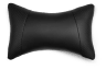 TC100 Leatherette Black Neck and Lumbar Pillows