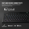 K100 AIR WIRELESS RGB Ultra-Thin Mechanical Gaming Keyboard - CHERRY MX Ultra Low Profile Tactile.