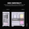 3500X ARGB Mid-Tower PC Case - White