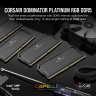 DOMINATOR® PLATINUM RGB 32GB (2x16GB) DDR5 DRAM Up To 6000MT/s CL30 Intel XMP Memory Kit — Black