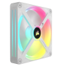 iCUE LINK QX140 RGB 140mm PWM PC Fan Expansion Kit - White