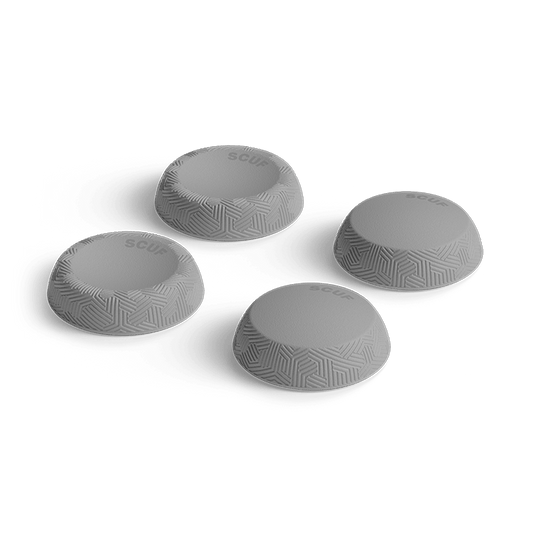 Thumbstick Grips - Tactic 4 Pack Light Gray