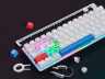 K70 PRO MINI WIRELESS 60% Mechanical CHERRY MX Speed Switch Keyboard with RGB Backlighting - White