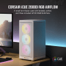2000D RGB AIRFLOW Mini-ITX PC Case - White