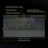 K70 RGB PRO Mechanical Gaming Keyboard with PBT DOUBLE SHOT PRO Keycaps — CHERRY® MX Red