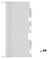 iCUE 7000X/7000D/7000D AIRFLOW Motherboard Long Cable Cover, White