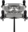 Hydro X Series XC9 RGB CPU Water Block (2066/sTRX4) — Silver